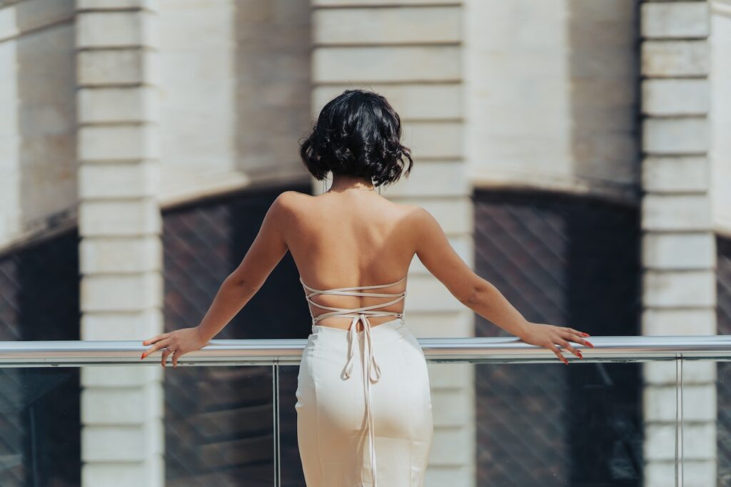 backless party dresses